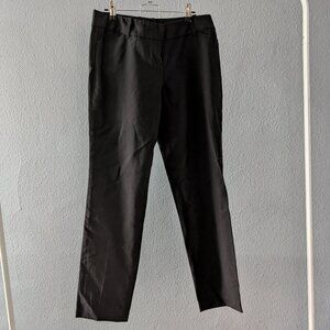 Vintage Ann Taylor Loft Black Lined Work Slacks - Size 4P
